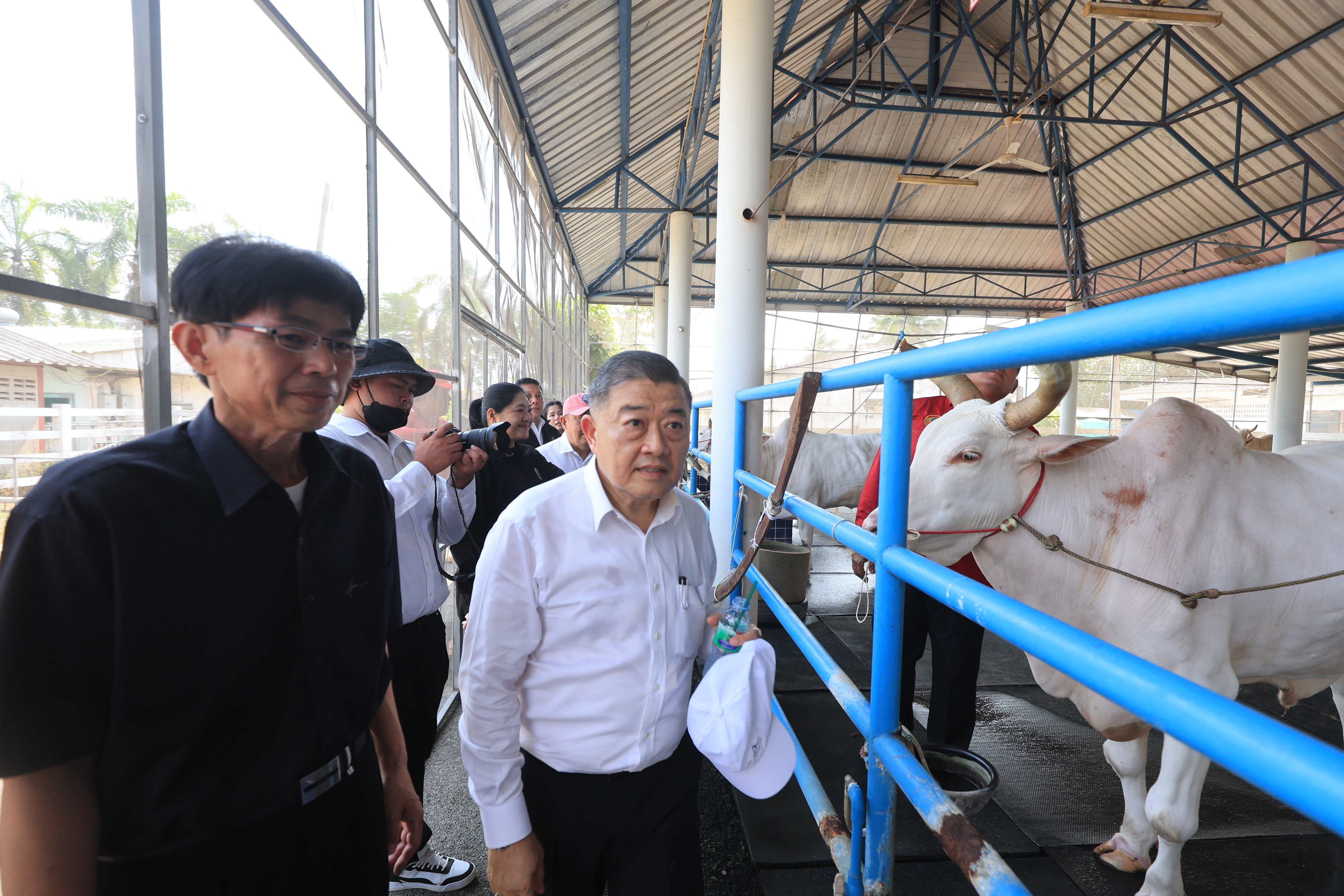 title - ส.ป.ก. เข้าร่วมการตรวจเยี่ยมการจัดเตรียมพระโค ในงานพระราชพิธีพืชมงคลจรดพระนังคัลแรกนาขวัญ ประจำปี 2569
